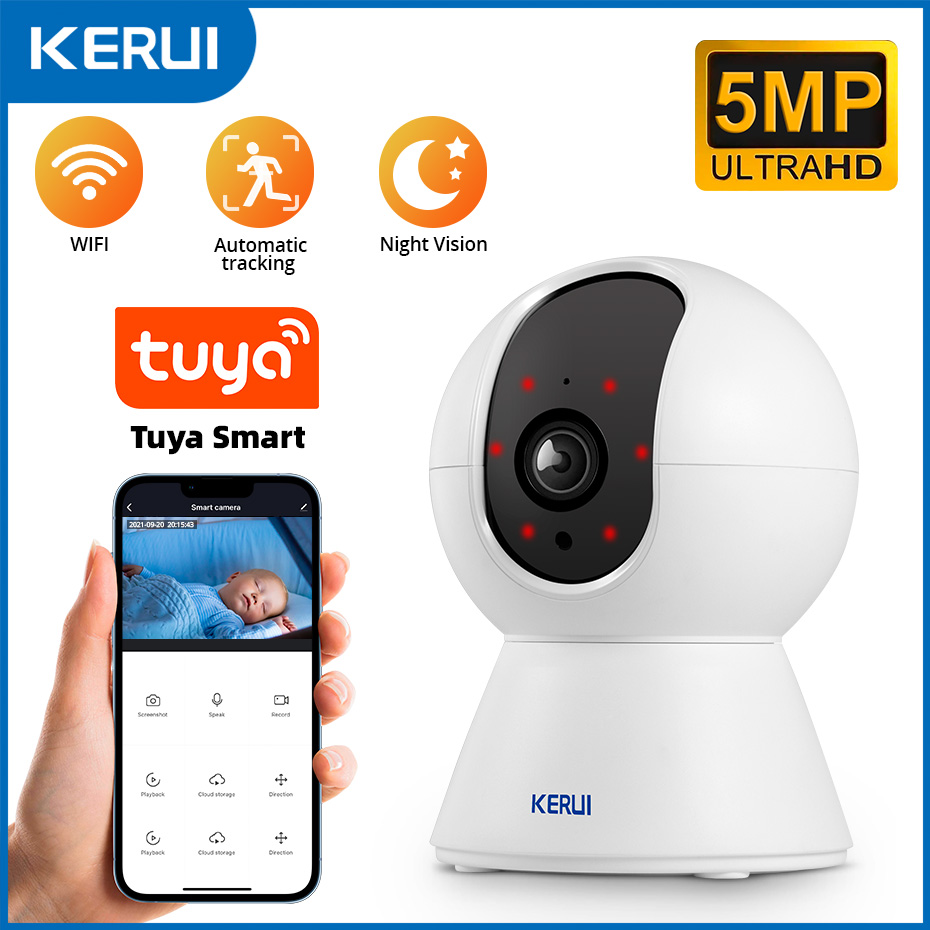 Eufy Camera E220 - KERUI Tuya Smart Mini WiFi Kamera