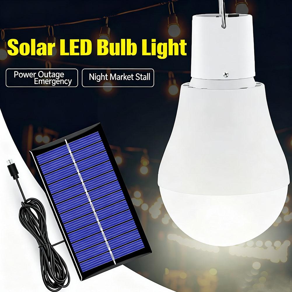 Power Outage Light - Żarówka LED zasilana energią słoneczną, wodoodporna