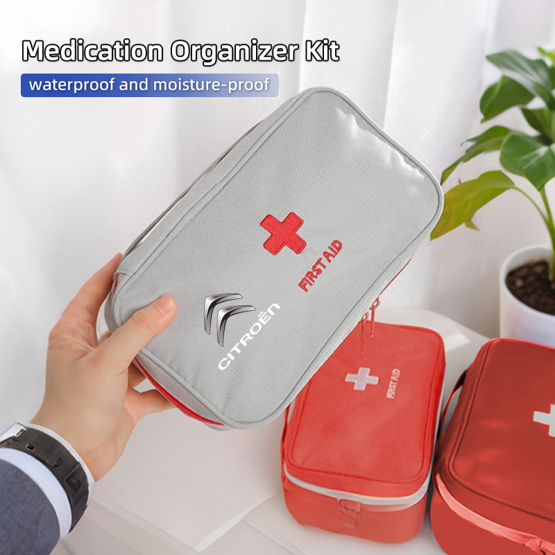 Przenośna apteczka samochodowa – First Aid Bag Kit recenzja i cena