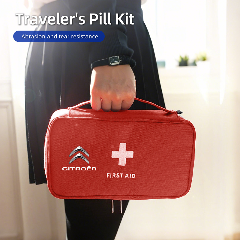Przenośna apteczka samochodowa – First Aid Bag Kit recenzja i cena